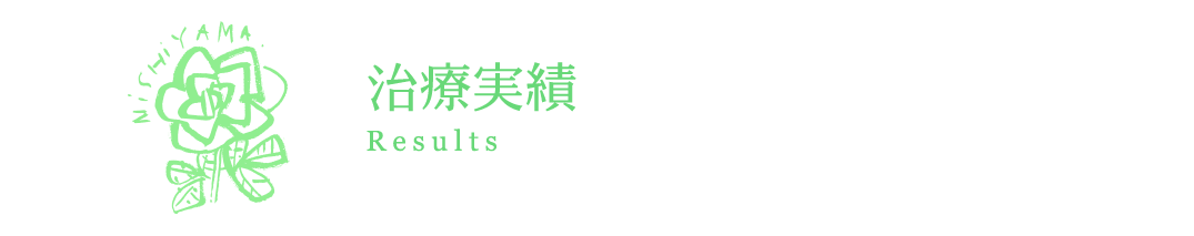 治療実績