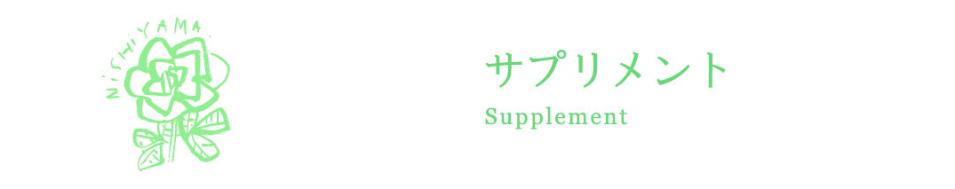 サプリメントのご案内